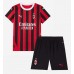 Dětský fotbalový dres AC Milan Emerson Royal #22 2024-25 Domácí Krátký Rukáv (+ trenýrky)